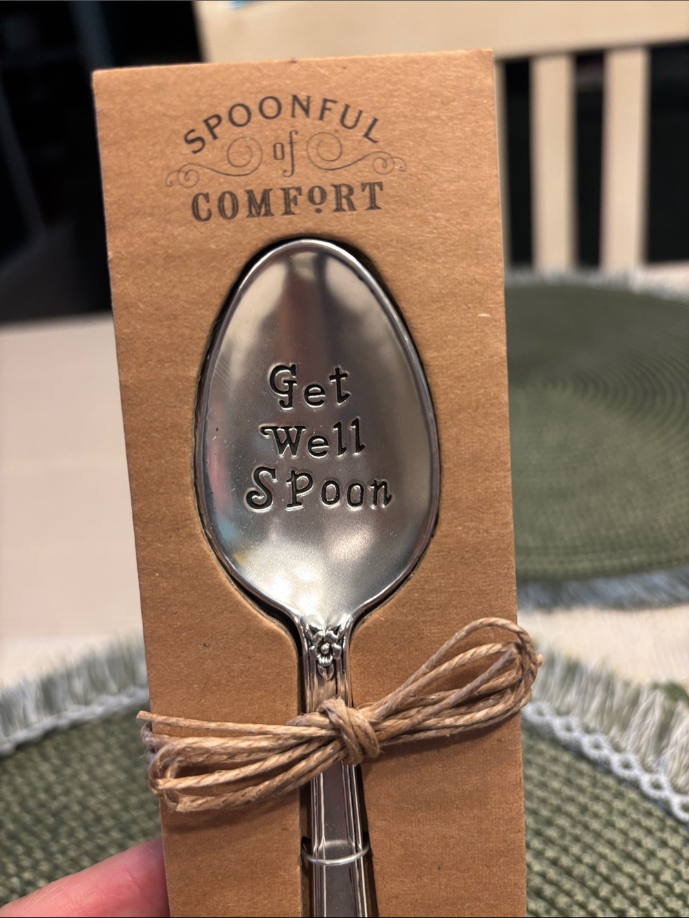 New Spoonful of Comfort Get Well Spoon - Picture 5 of 6